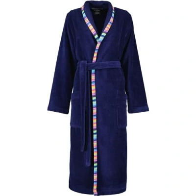 Abbildung von Cawö Home Damenbademantel Schalkragen 839 Velours, Schalkragen, 80% Baumwolle, 20% Polyester