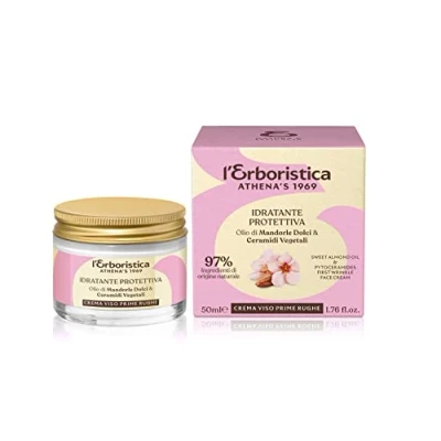 Abbildung von L&#039;ERBORISTICA Gesichtscreme FÜR Erste FÄLTCHEN MIT SÜSSMANDELÖL Gesichtscreme, Damen, Größe: 50 ml, Weiß