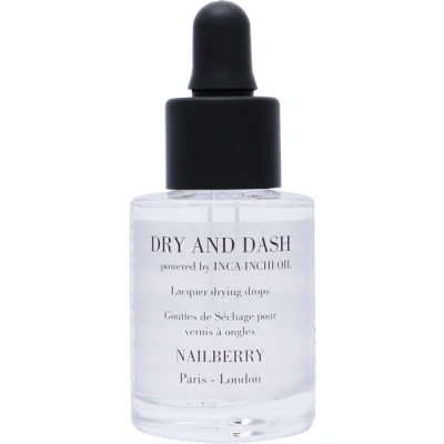 Abbildung von Nailberry Top Coats Dry &amp; Dash (Inca Inchi Oil) Drying Drops 11 ml