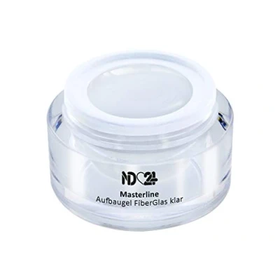 Abbildung von Masterline Fiberglas Aufbaugel Klar Strong Uv/Led Studio Qualität Made In Germany 30ml