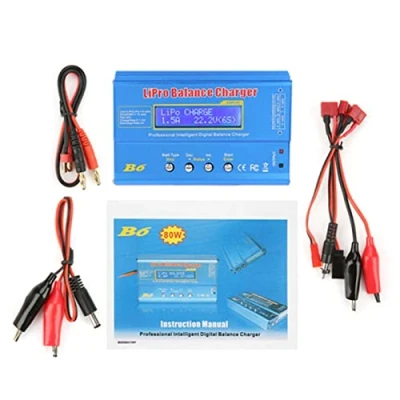 Abbildung von FTVOGUE B6 80W Digital LCD Balance Ladegerät Entlader Parallel für LLiPo NiMH RC Batterie (ohne Stecker)
