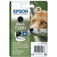 Abbildung von Epson T1281 schwarz tintenpatrone 5,9ml C13T12814011 original