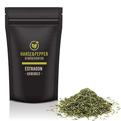Abbildung von 100g Estragon getrocknet gerebelt Kräuter natürlich vom Hanse&amp;Pepper Gewürzkontor Gourmet Serie