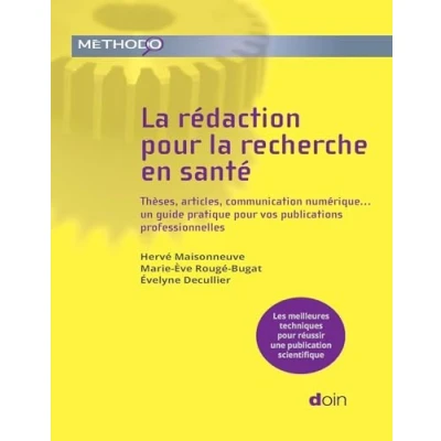 Abbildung von la rédaction pour recherche en santé: Un guide pratique vos publications