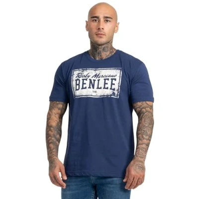 Abbildung von BenLee Rocky Marciano Herren T Shirt BOXLABEL Marineblau, XXXL