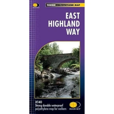 Abbildung von East Highland Way: Route Maps (Trail Map XT40)