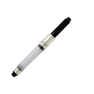 Abbildung von Montegrappa Converter 2 Screw In, Silber Schwarz, 5 Stück, 1 Stück (1er Pack)