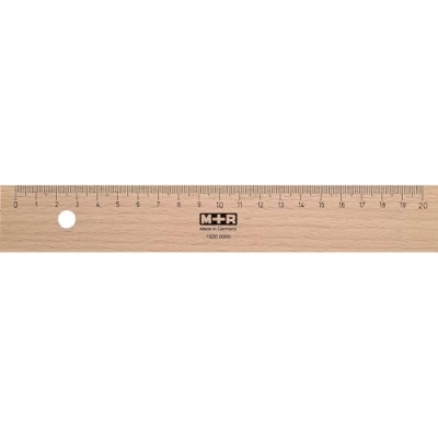 Abbildung von M + R Lineal 20 cm