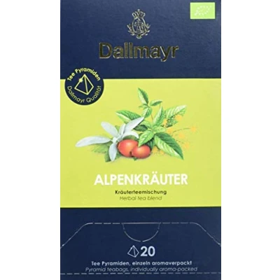 Abbildung von Dallmayr Teepyramide Alpenkräuter Bio, 1er Pack (1 x 50 g)