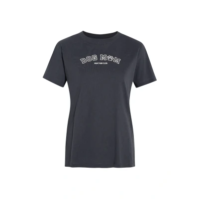 Abbildung von Mavi Graphic DOG Printed Tshirt print, Damen, Größe: Large, Phantom