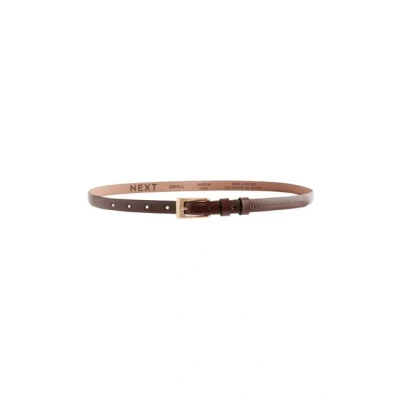 Abbildung von Next MADE Italy Regular FIT Gürtel, Damen, Größe: 48/50, Chocolate brown