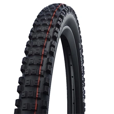 Abbildung von Schwalbe Unisex Erwachsene Fahrradreife, schwarz, Eddy Current Rear Evo, Super Gravity, TLE 70 584 SnakeSkin
