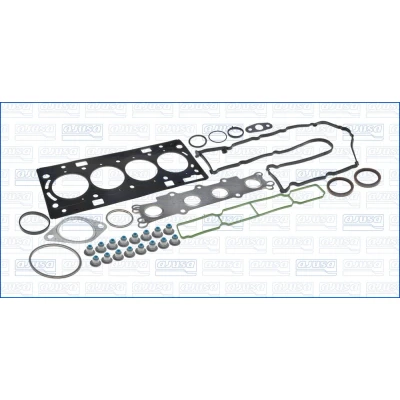Abbildung von AJUSA 52369100 Dichtungssatz, Zylinderkopf mit Zylinderkopfdichtung FORD: FOCUS 3 Turnier, 3, C Max 2, VOLVO: S60 II, V60 I, V70