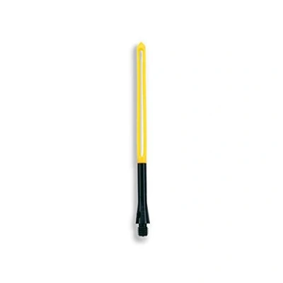 Abbildung von Unicorn Slikstik Plus Aluminium Schaft, mittelgroß, gelb/schwarz, Medium 74.5 mm
