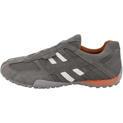 Abbildung von Geox Slip On Sneaker &quot;UOMO SNAKE&quot;, Slipper, Freizeitschuh mit Ziernähten und Spezial Membrane