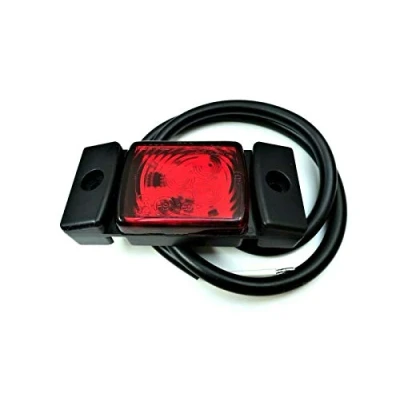 Abbildung von Matel Service Rot LED Umrissleuchte, Begrenzungsleuchte, Positionsleuchte für LKW PKW Anhänger, Trailer, Wohnwagen usw.