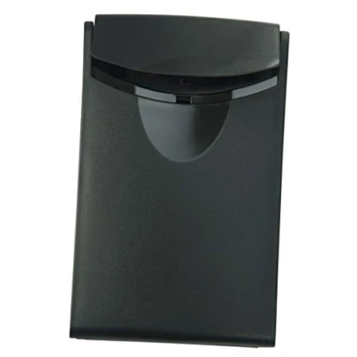 Abbildung von HAN Visitenkartenbox Cognito, 10 Stück, Visitenkartenetui für 20 Karten, Visitenkartenhülle in der Größe 64 x 100 mm, 2002 13, schwarz