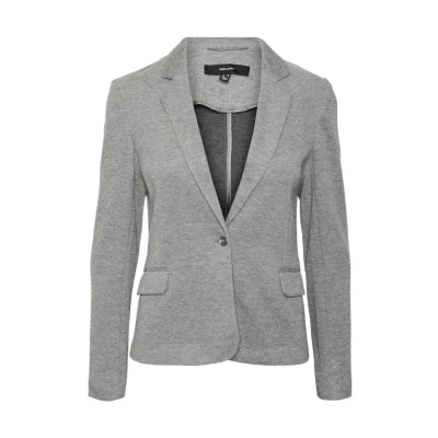 Abbildung von Vero Moda Vmjulia Blazer, Damen, Größe: 34, Dark grey melange