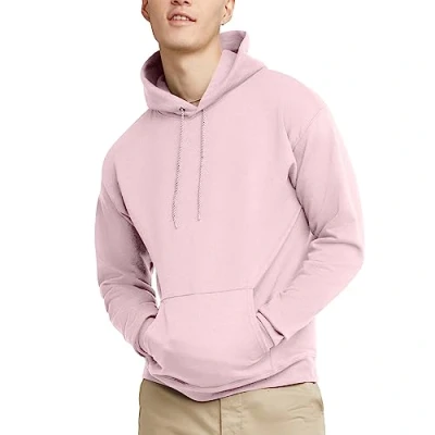 Abbildung von Hanes EcoSmart Herren Kapuzenpullover aus Fleece Pink 4X Large