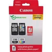 Abbildung von Canon PG 560XL / CL 561XL Druckerpatrone Schwarz + 3 Farben Extra Hoher Kapazität Mulitpack