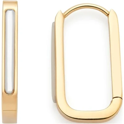 Abbildung von Leonardo 024710 Damen Ohrringe Creolen Welda Goldfarben