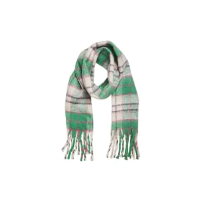 Abbildung von VERO MODA Vmivy League Scarf Ga Noos Schal, Jolly Green/Checks:Magenta/Plum PERFCT/Oatmeal, ONE Size