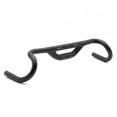 Abbildung von REDSHIFT Obere Ablage Lenker mit 50 mm Höhe, 41 cm Breite für Straßen , Schotter Touren und Pendlerfahrräder, Aluminium Drop Bar