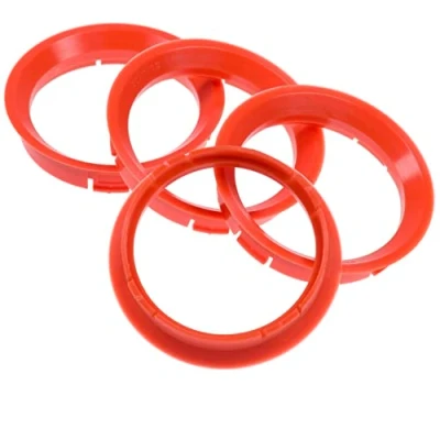 Abbildung von 4X Zentrierringe 64,0 x 56,6 mm blutorange Felgen Ringe Made in Germany
