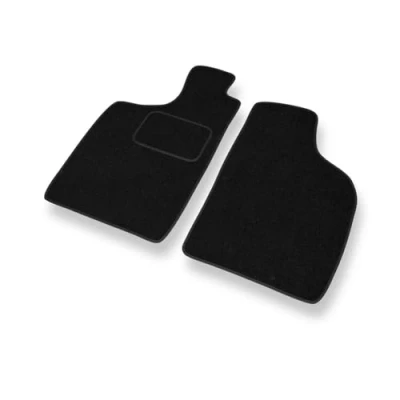 Abbildung von Mossa Fußmatten Auto kompatibel mit Nissan Navara D22 (1997 2005) schwarz Automatten Autoteppiche 2