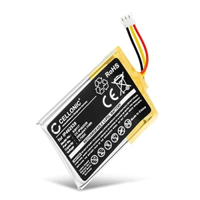 Abbildung von CELLONIC® Ersatz Akku IP462539 für Phonak ComPilot, ComPilot II Wireless Kopfhörer Ersatzakku 300mAh Batterie, Kopfhörerakku, Bluetooth Headset