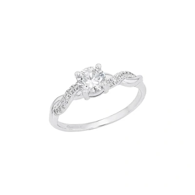 Abbildung von s.Oliver Ring 925 Sterling Silber Damen Ringe, mit Zirkonia synth., Silber, Kommt in Schmuck Geschenk Box, 9079360