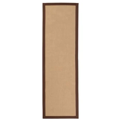 Abbildung von carpetfine Sisalteppich Läufer Braun 70x240 cm Moderner Teppich für Wohn und Schlafzimmer