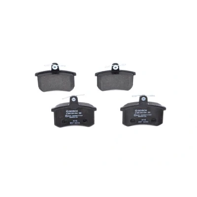 Abbildung von BOSCH 0 986 494 846 Bremsbelagsatz Low Metallic mit Anti Quietsch Blech ALFA ROMEO: 164