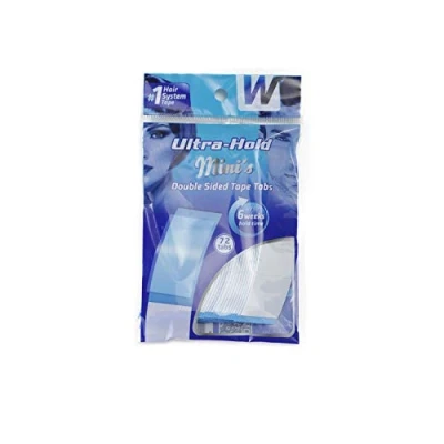 Abbildung von Ultra Hold Mini&#039;s Tabs Tape Walker 72 Minis Adhesive Double Sided Strips for Lace Wigs &amp; Toupets (WKR UHT M)