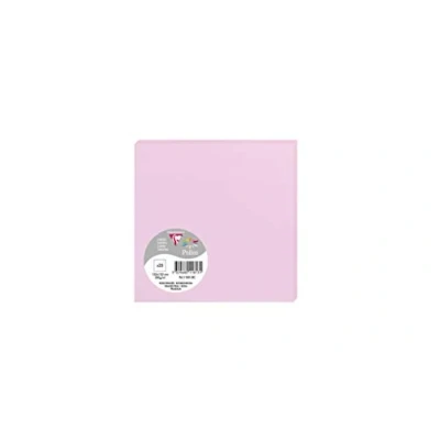 Abbildung von Clairefontaine 11813C Packung (mit 25 Karten Pollen, 135 x mm) 210g, bonbonrosa