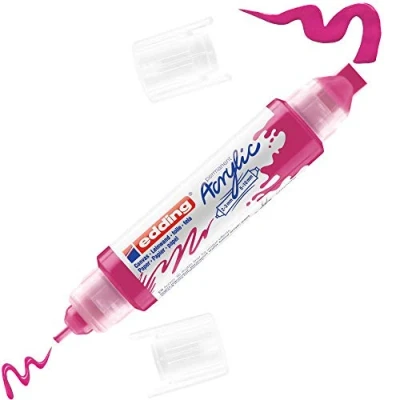 Abbildung von Edding 5000 Acrylic 3D double liner Telemagenta