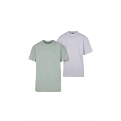 Abbildung von Urban Classics 2PACK Tshirt basic, Herren, Größe: 5XL, Frostmint white