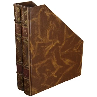 Abbildung von Taupe Stehsammler Foolscap folio braun