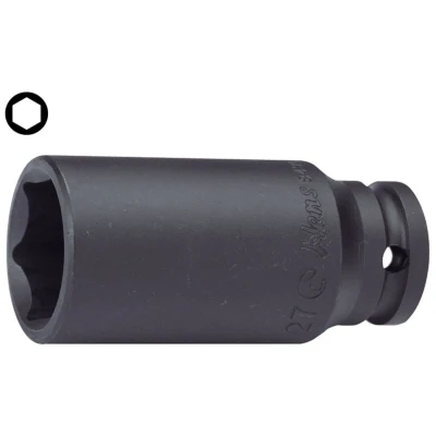 Abbildung von Schlag Stecknuss HANS 1 zoll 27 mm 6 kant lang (LKW)