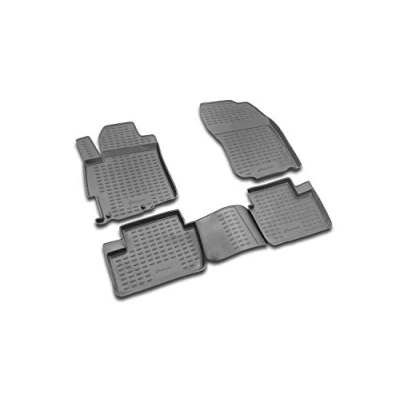 Abbildung von Element Gummimatten Passgenaue Fußmatten Mitsubishi Lancer X 2007 4tlg
