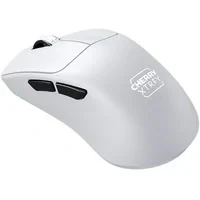 Abbildung von CHERRY XTRFY M64 Pro Wireless, Ultraschnelle Kabellose Gaming Maus, 2,4 GHz Funk, Optimiert für esports, 8K Mouse, Ergonomische Form mit Flacher Front, Weiß