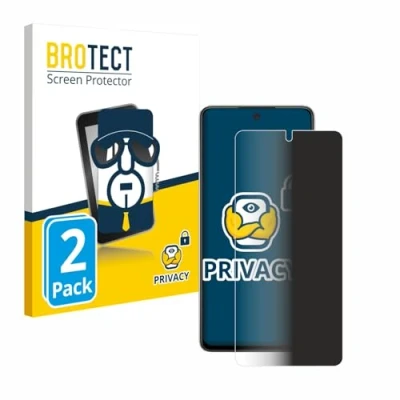 Abbildung von BROTECT (2 Stück Anti Spy Blickschutzfolie für Samsung Galaxy A52s 5G Privacy Screen Protector [Displayschutz Folie, Sichtschutz, Blaulichtfilter]