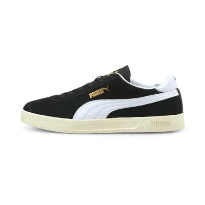 Abbildung von puma CLUB Sneaker low, Größe: 46, black whitegold Leder und textil