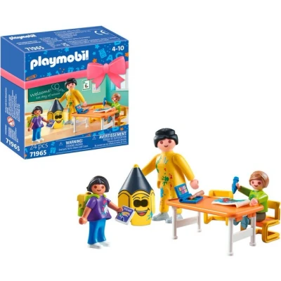 Abbildung von Playmobil® Erster Schultag (71965), Playmobil Gift Set Konstruktions Spielset, (24 St)