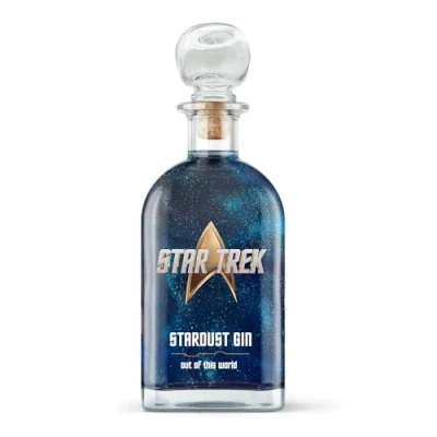 Abbildung von Star Trek Stardust Gin by V SINNE offizieller magischer Sternenstaub Farbwechsel 500 ml 40% vol.