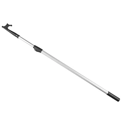 Abbildung von Sprenger Teleskop Bootshaken aus eloxiertem Aluminium I kompakt, arretierbar und ausziehbar, 120 220 cm, Ø 30 mm schwimmfähig seewasserbeständig