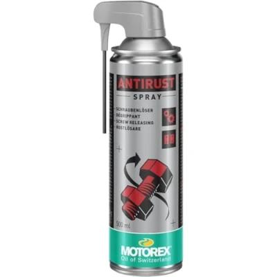 Abbildung von MOTOREX Antirust 7611197161950 Rostlöser Spraydose hoher Korrosionsschutz, lösungsmittelhaltig 500