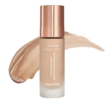Abbildung von M. Asam MAGIC FINISH Supercharge Serum Foundation Cool Honey (30 ml) Feuchtigkeitsspendende flüssige &amp; straffendes Gesichtsserum in Einem, optimale Deckkraft Hyaluron, vegan
