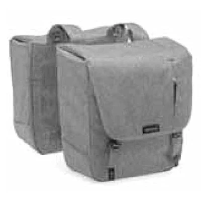 Abbildung von Doppelpacktasche New Looxs Nova Double 32 Liter 35 X 15 Cm (2x) Grau