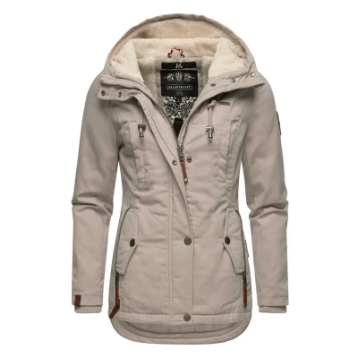 Abbildung von Marikoo Bikoo Wintermantel, Damen, Größe: Small, Light grey melange